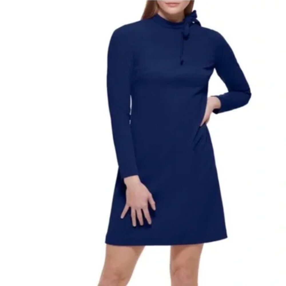 Calvin Klein - Navy Bow Dress - Like New